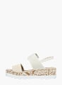Rieker Damen Keilsandaletten Beige 141958 3