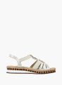 Rieker Damen Keilsandaletten Beige 130349 2