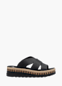 Rieker Damen Pantoletten Schwarz 130360 1