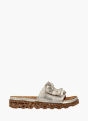 Rieker Damen Pantoletten Beige 136476 1
