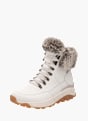 Rieker Damen Schnürstiefel Weiß 136485 2