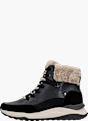 Rieker Damen Schnürstiefel Schwarz 142029 3