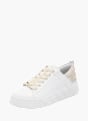 Rieker Damen Sneaker Low Weiß 136612 2