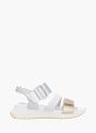 Rieker Sport Damen Riemchensandalen Silber 136618 1