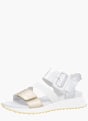 Rieker Sport Damen Riemchensandalen Silber 136618 2