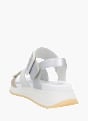 Rieker Sport Damen Riemchensandalen Silber 136618 3