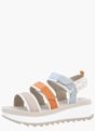 Rieker Sport Damen Riemchensandalen Beige 136625 2