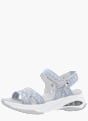 Rieker Damen Trekkingsandalen Blau 136638 2