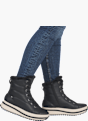 Rieker Damen Schnürstiefel Schwarz 142051 4