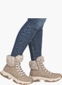 Rieker Damen Schnürstiefel Beige 142054 4
