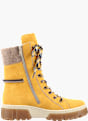 Rieker Damen Schnürstiefel Gelb 142062 3