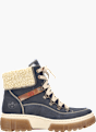Rieker Damen Schnürstiefel Blau 142063 1