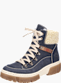 Rieker Damen Schnürstiefel Blau 142063 2