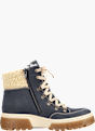 Rieker Damen Schnürstiefel Blau 142063 3
