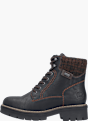 Rieker Damen Schnürstiefel Schwarz 142113 2