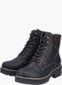 Rieker Damen Schnürstiefel Schwarz 142113 3
