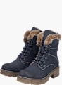 Rieker Damen Schnürstiefel Blau 142114 2