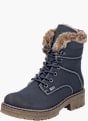 Rieker Damen Schnürstiefel Blau 142114 3