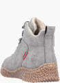 Rieker Damen Schnürstiefel Grau 142116 4