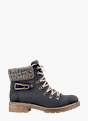 Rieker Damen Schnürstiefel Blau 136691 1