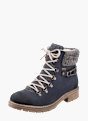 Rieker Damen Schnürstiefel Blau 136691 2