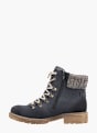 Rieker Damen Schnürstiefel Blau 136691 3