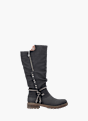 Rieker Damen Hochschaftstiefel Schwarz 136714 1