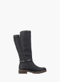 Rieker Damen Hochschaftstiefel Schwarz 136717 1