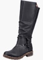 Rieker Damen Hochschaftstiefel Schwarz 142146 2