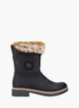 Rieker Damen Hochschaftstiefel Schwarz 136720 1