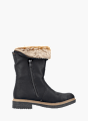 Rieker Damen Hochschaftstiefel Schwarz 136720 3