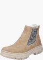 Rieker Damen Chelsea Boots Beige 142159 2