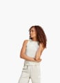 adidas Essentials Linear Slim Cotton Tanktop Beige 132557 2