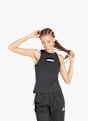 adidas Essentials Linear Slim Cotton Tanktop Schwarz 142737 2