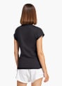 adidas Essentials Linear Cotton T-Shirt Schwarz 142740 3