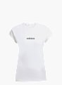 adidas Essentials Linear Cotton T-Shirt Weiß 142741 1