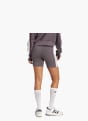 adidas Essentials 3-Streifen High Waisted kurze Leggings Grau 132592 3