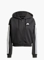 adidas Essentials 3-Streifen French Terry Kapuzenjacke Schwarz 142753 1