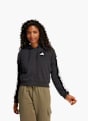 adidas Essentials 3-Streifen French Terry Kapuzenjacke Schwarz 142753 2