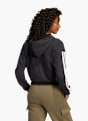 adidas Essentials 3-Streifen French Terry Kapuzenjacke Schwarz 142753 3