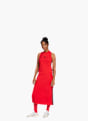 adidas Essentials 3-Streifen Long Racerback Kleid Rot 132588 2