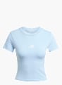 adidas Essentials 3-Streifen Slim Baby T-Shirt Blau 142766 1