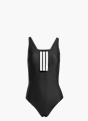 adidas 3-Streifen V-Back Badeanzug Schwarz 132529 1
