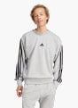 adidas Essentials 3-Streifen French Terry Sweatshirt Grau 142643 2
