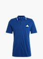 adidas Essentials 3-Streifen Piqué Poloshirt Blau 142645 1