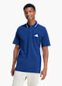 adidas Essentials 3-Streifen Piqué Poloshirt Blau 142645 2