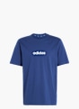 adidas Essentials Linear Single Jersey T-Shirt Blau 132285 1