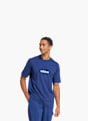 adidas Essentials Linear Single Jersey T-Shirt Blau 132285 2