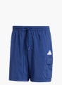 adidas Essentials Small Logo Cargo Chelsea Shorts Blau 132293 1