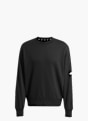 adidas Essentials Loose Fit 3 Bar Logo Sweatshirt Schwarz 132294 1